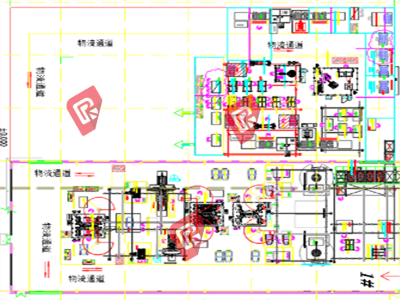 某電池盒產線